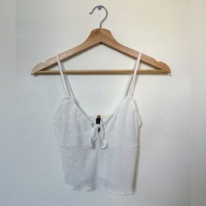 Pacsun LA Hearts White Lace Tank